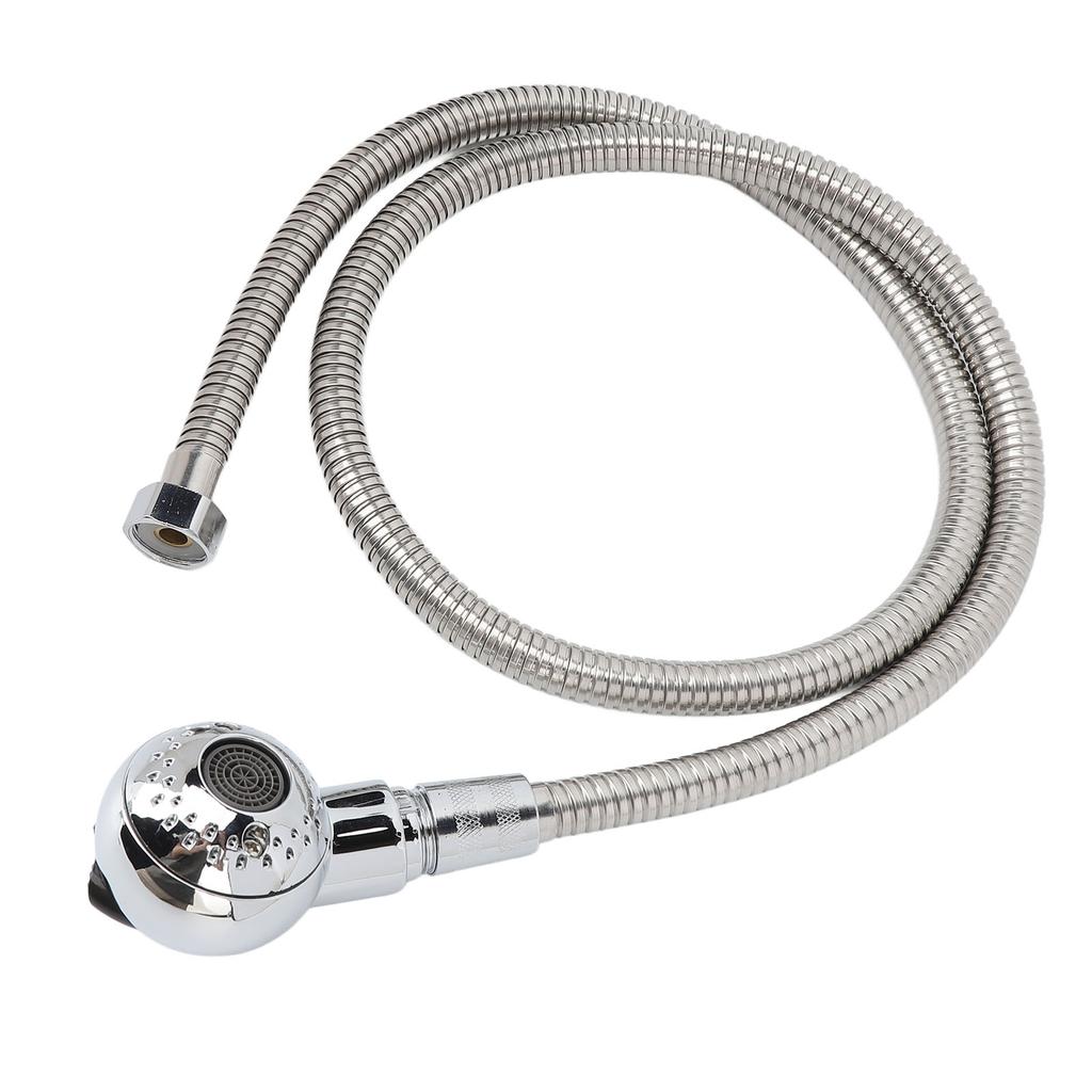 Shampoo Bowl Faucet Pressurization Water Saving 100cm Pipe 120cm Soft Hose Shampoo Bed Sprayer Kit
