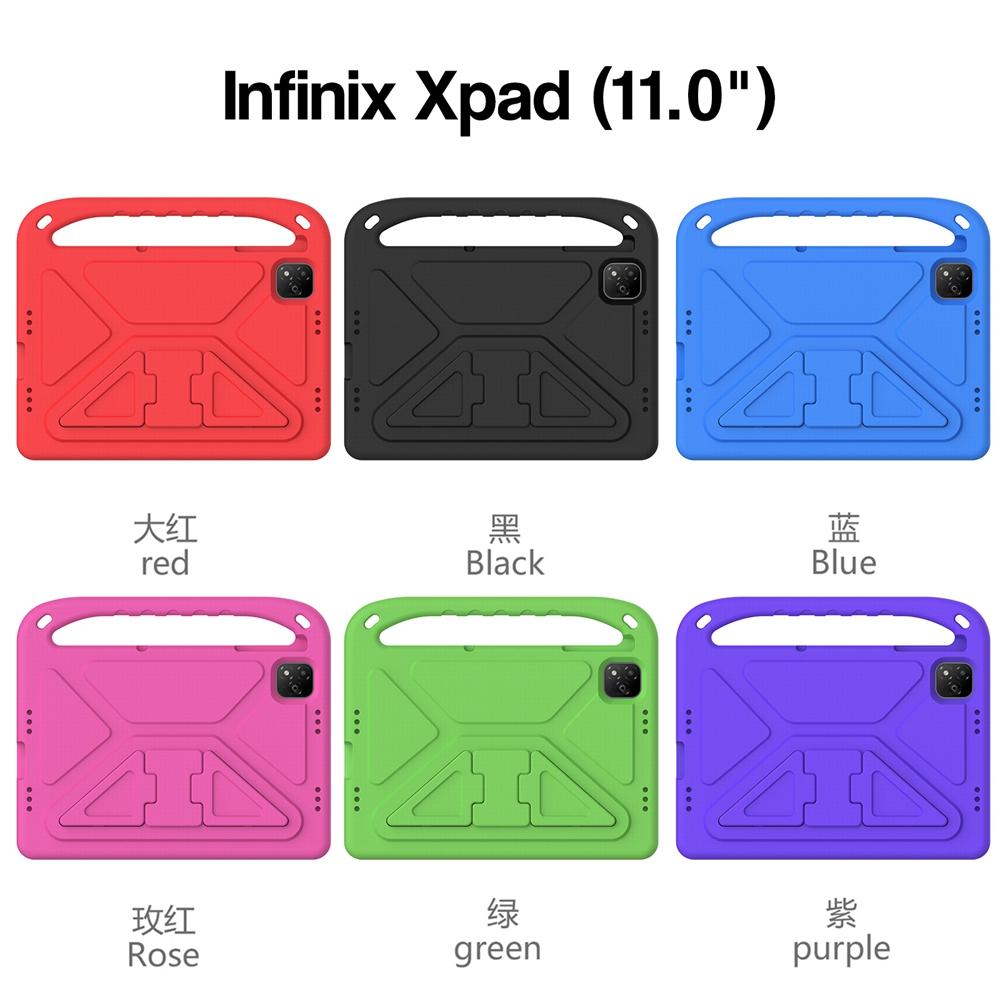 Für Infinix Xpad 11 Zoll 2024 X1101 Hülle EVA Tragbar Stoßfest Kindersicher Griff Ständer Tablet-Hülle