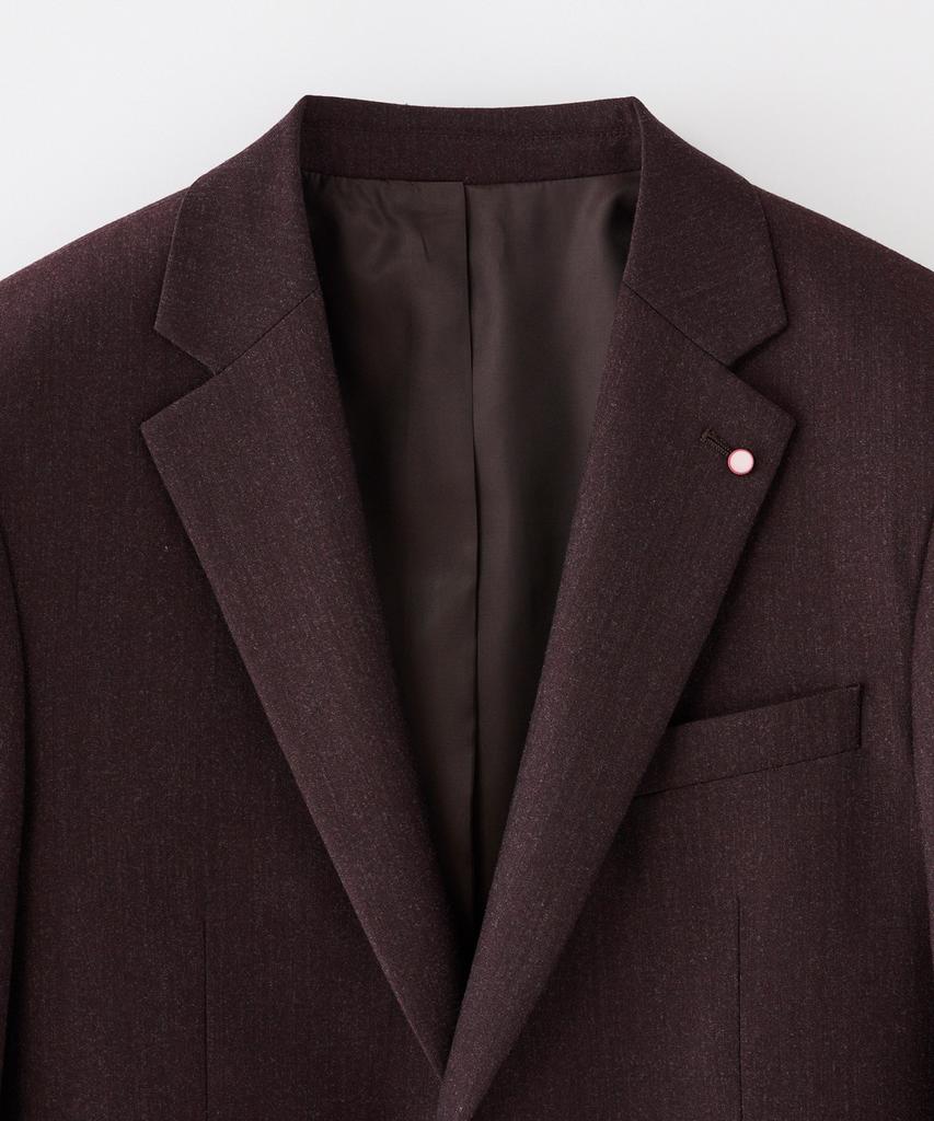 Stco Extra Fine Wool Suit Jacket Wine (Classic Fit)_Ssjxa64Csa