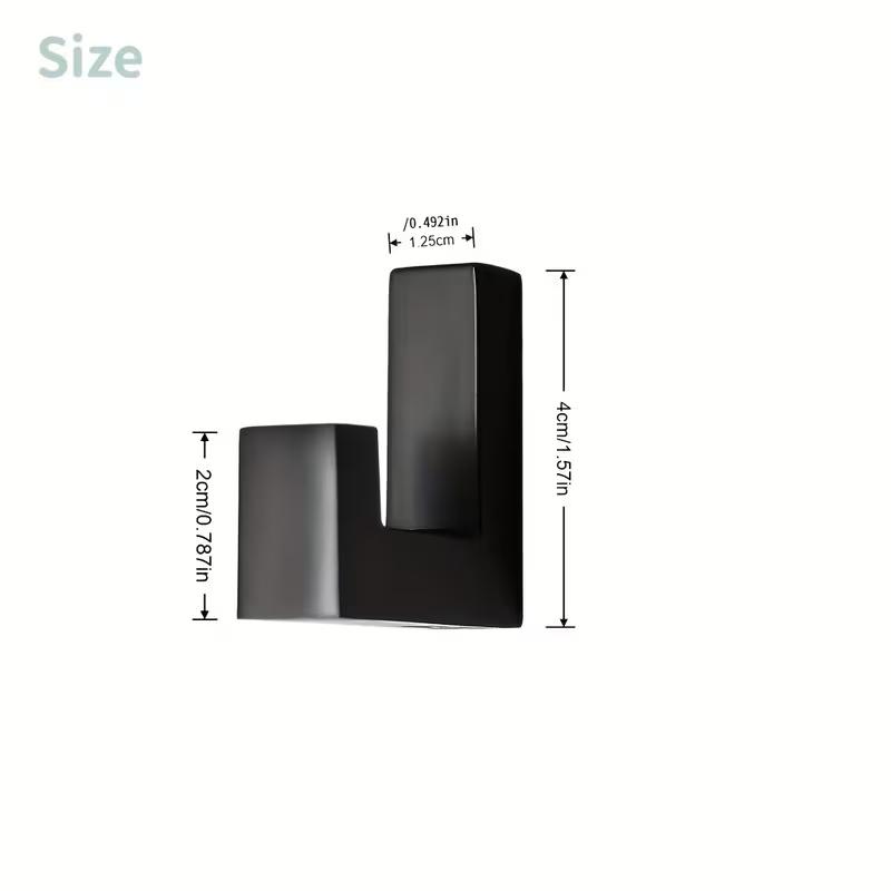 4/2PCS New Wall Hooks, towel hooks, bathroom hooks, bathroom accessories, universal wall hooks
