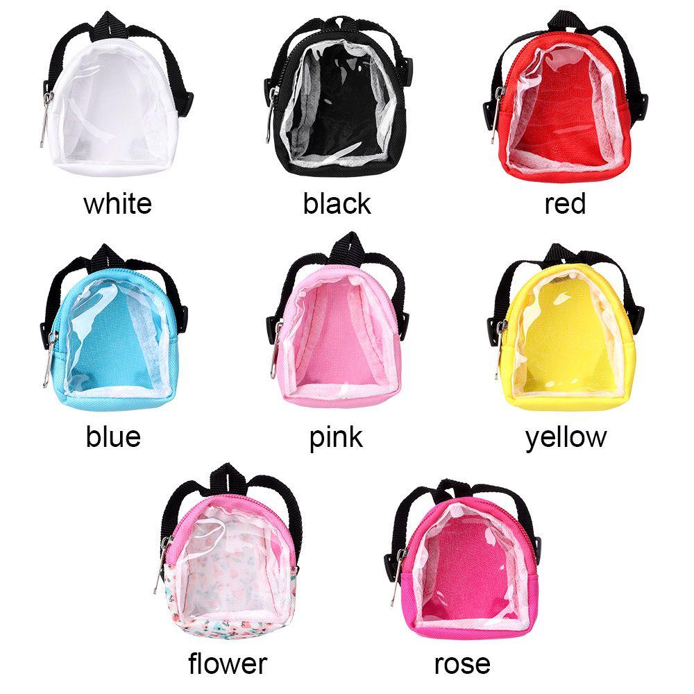 1/6 Doll Transparent Dolls Accessories Doll Backpack Mini Bag Gifts DIY