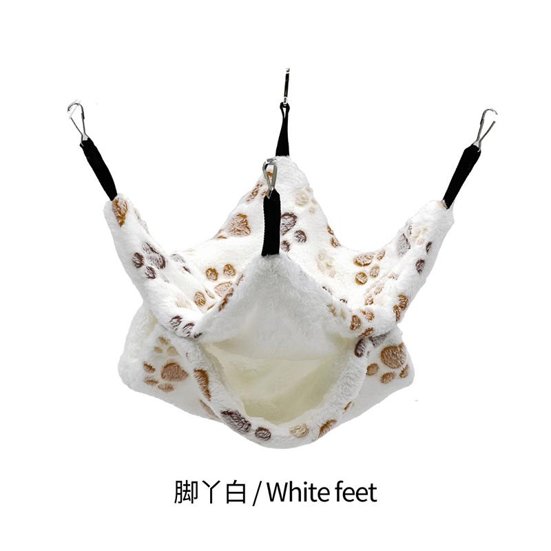 Hamster Hammock Rodent Hamster Bed Rats Accessories for Rat Hammock for Rats Hammock for Rodents Guinea Pig House CXW04