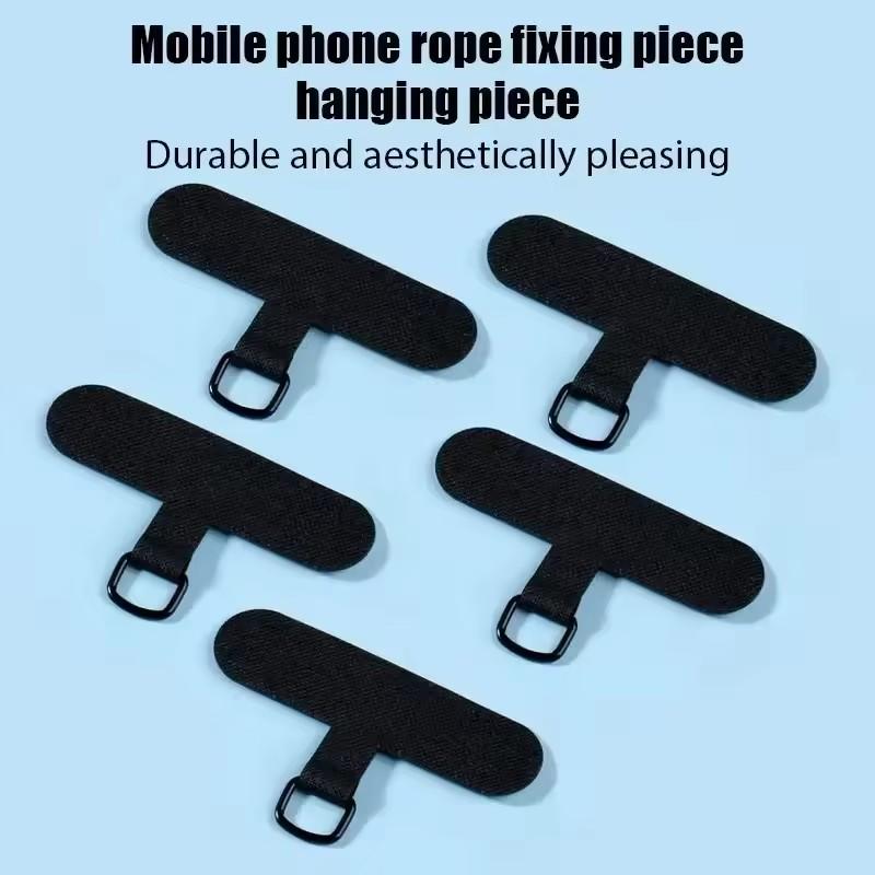 10/5/1Pcs Universal Tpu Handy Anti-verlorene Lanyard Karte Dichtung Nylon Abnehmbare Telefon Hängen Cord Strap Patch Tether Pad