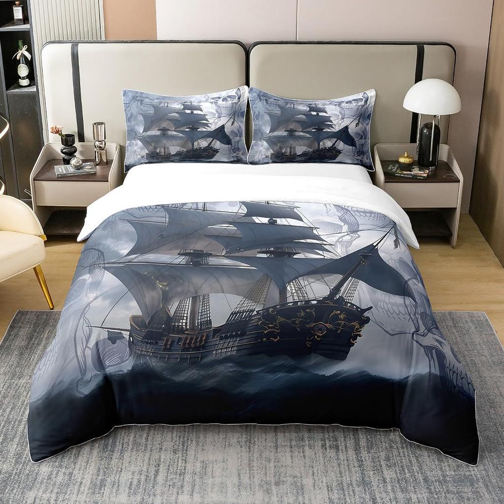 Plum Blosom Floral Soft Duvet Cover Quen King-Sized Dimensionsd Dimensions Ancient Style Red Maple Leaf Natural Scenery Beding Set Rom Decoration 3