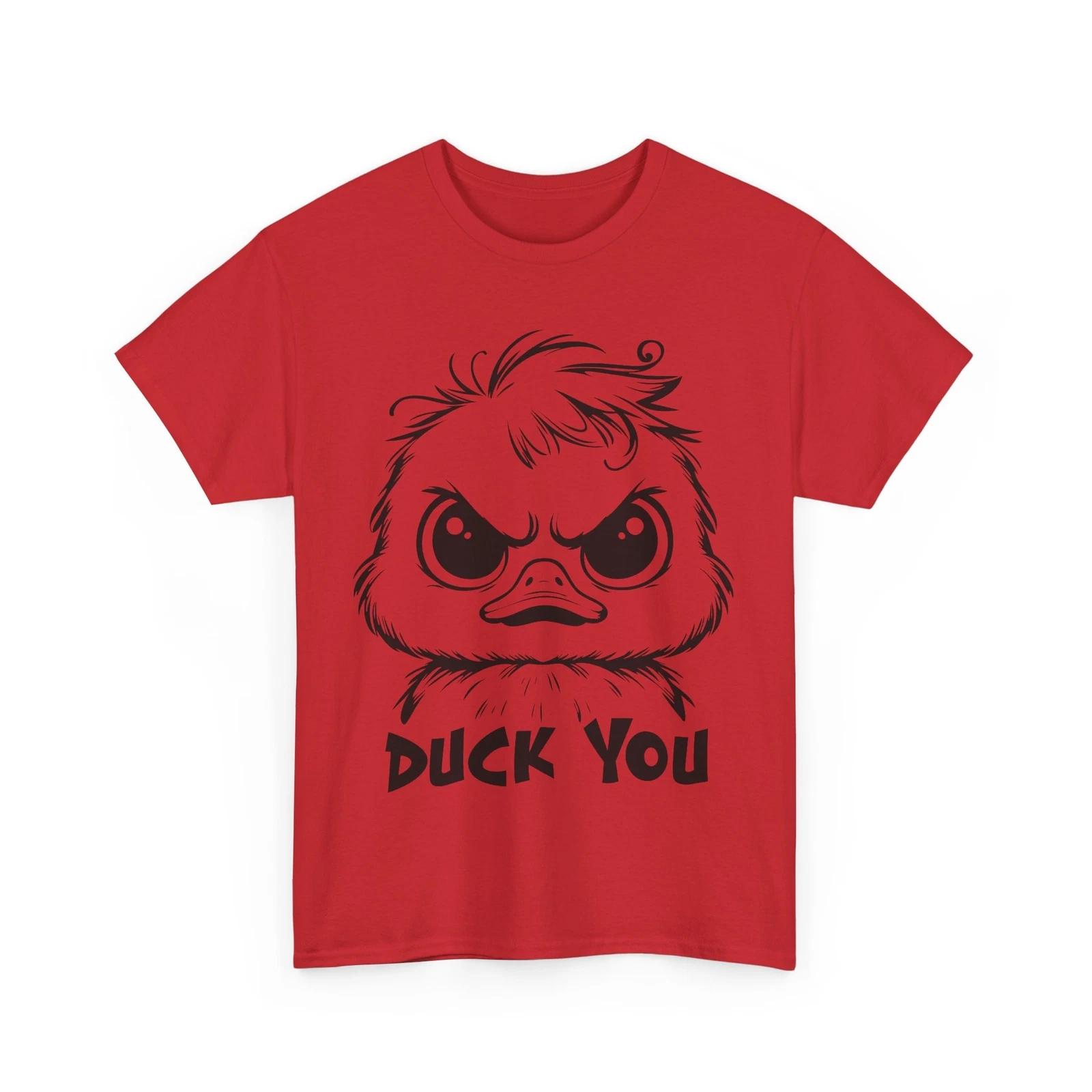 Humor & Sarcasm T-Shirt | Casual & Funny Statement Tee - duck off Shirt 4XL