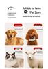 High-Power Rechargeable Pet Grooming Clippers for Dogs and Cats