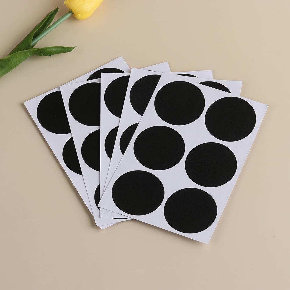 Waterproof Chalkboard Jam Jar Round Chalkboard Labels Bottle Tags Blackboard Label Labels Stickers