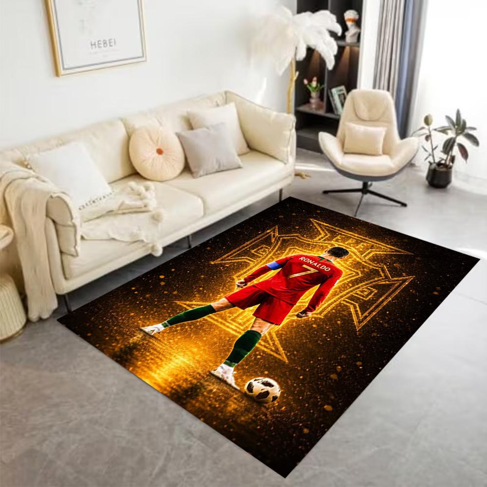 1 szt. Dywan Domowy Cr7 Antypoślizgowy Sypialnia Prezent Biuro