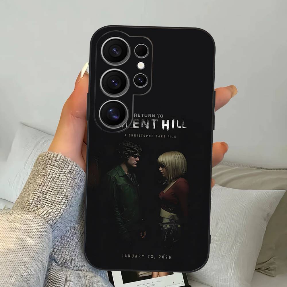 Horror Games S-Silent H-Hill Phone Case For Samsung S 24 Fe 25 Ultra Plus 20 Lite 21 30 22 23 24 22 Ultra 5G Fundas