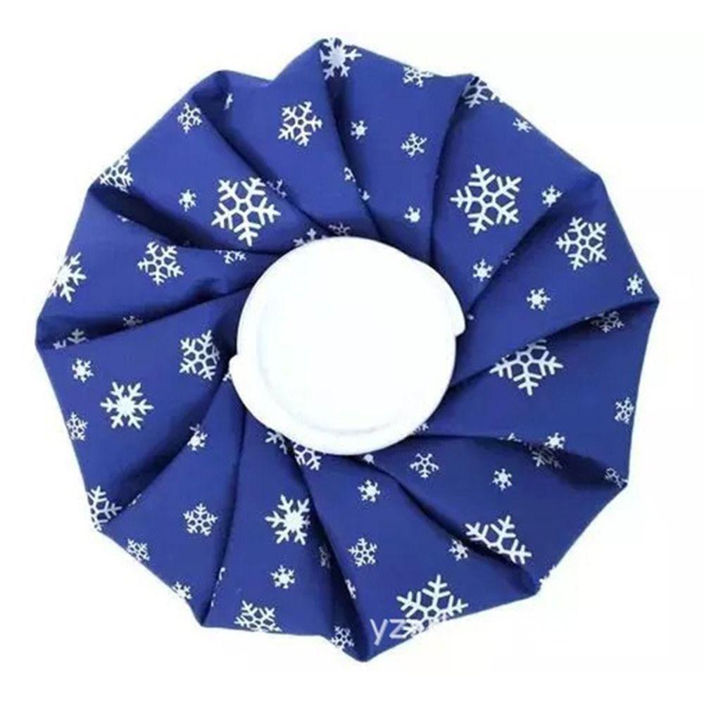 Snowflake Pattern Hand Warmer Relieve Pain Keep Warm Hot Water Bag Cold Water Bag Ice Bag Ice Pack