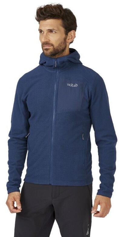 Jacke Rab Tecton Hoody (QFG-01) tiefe Tinte
