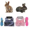 Stretchy Prevent Escape Ferrets Guinea Pig Rabbit Harness Rabbit Leash Bunny Leash Rabbit Vest