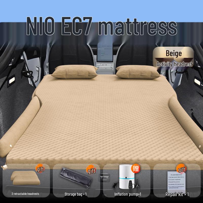 NIO EC7 Car Mattress: Trunk Inflatable Bed & Rear Seat Sleep Pad.