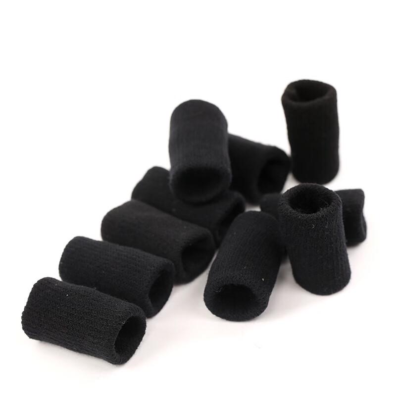 Nylon Sports Finger Sleeves for Joint Protection (10-Pack)