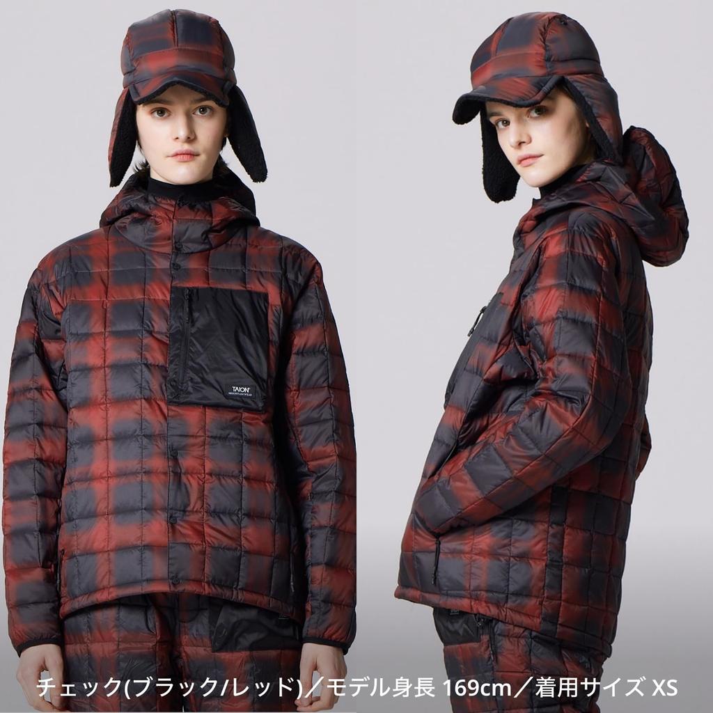 Taion Down Hoodie Black 106BXMT-800