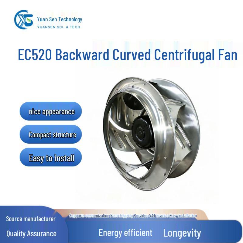

High-Speed EC Fan for Ventilation, Smoke Extraction, and Intelligent Cooling Control in Medical and Workshop Environments
