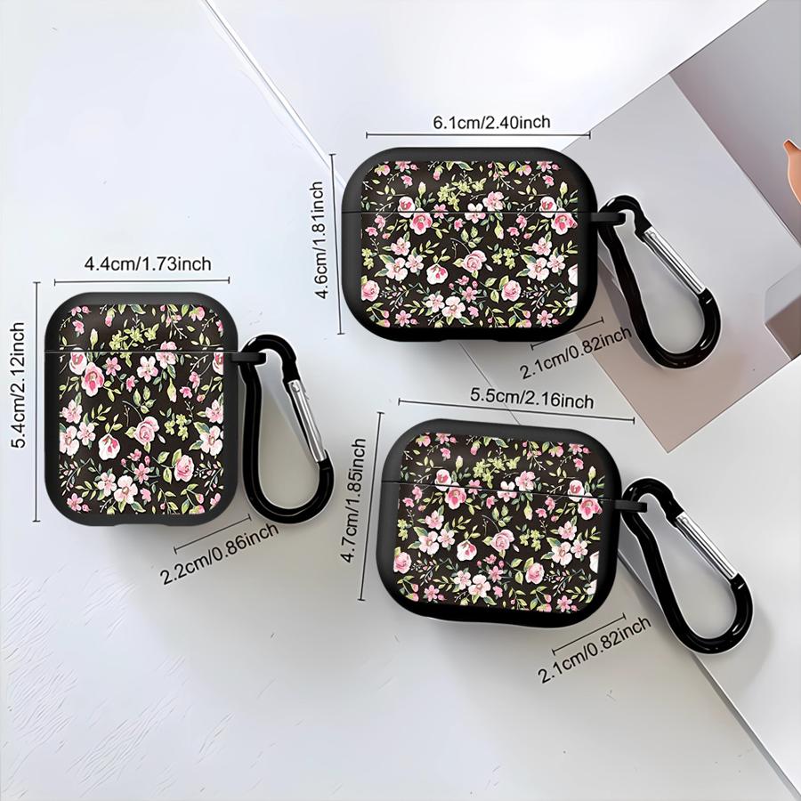 Case For Airpods 4 2 1 Pro2 Pro3 3 Pro Earphone Cases Cover Little Floral Patterns