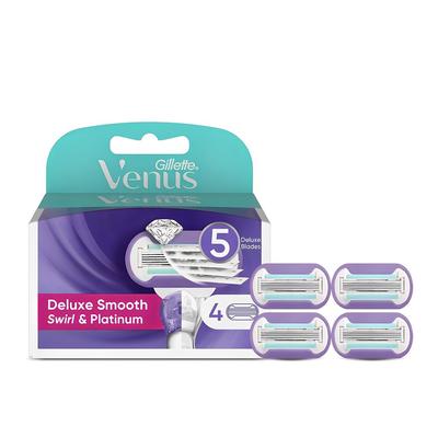 Lames de rasoir pour femmes Venus Swirl, 1 jeu, 4 pièces