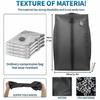 Travel Vacuum Storage Bags Comforter Compression Pack Empty Clothes Sealed Bag 1 Pump