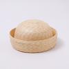 Hot-selling new straw medicine box hat niche atmosphere European and American retro natural straw straw hat summer