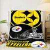 Pittsburgh Steelers  Portable Blanket/Soft Blanket Bedding Blanket Suitable for Travel Camping Living Rooms Offices Sofas Fan Gifts
