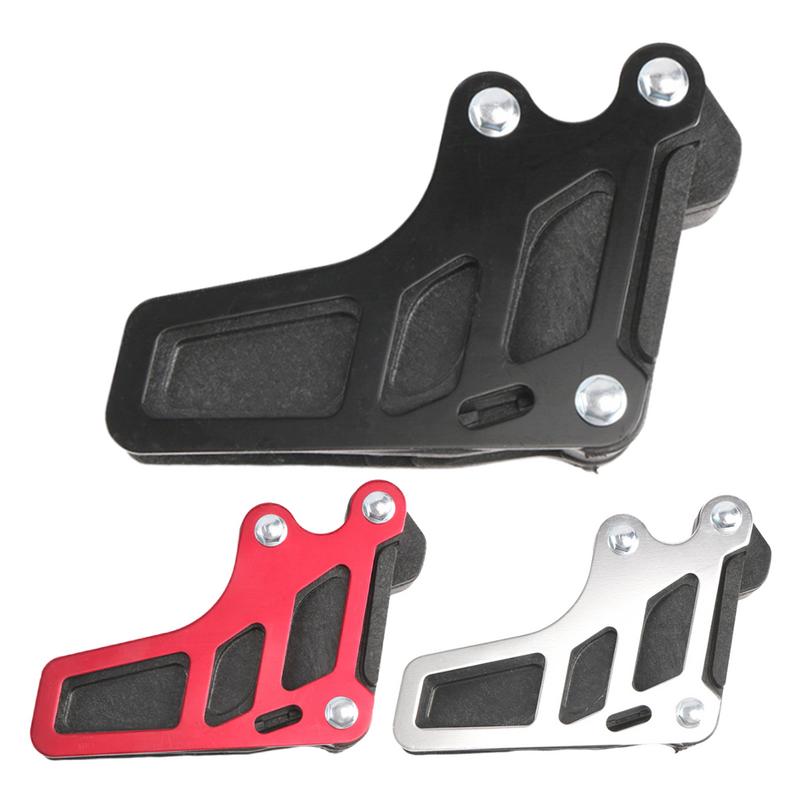 Vodítko krytu řetězu Hliníková slitina Motocyklu Kryt řetězu Lišty odpuzuje prach Písek Voda Motocykl Ochrana řetězu Ochrana kola