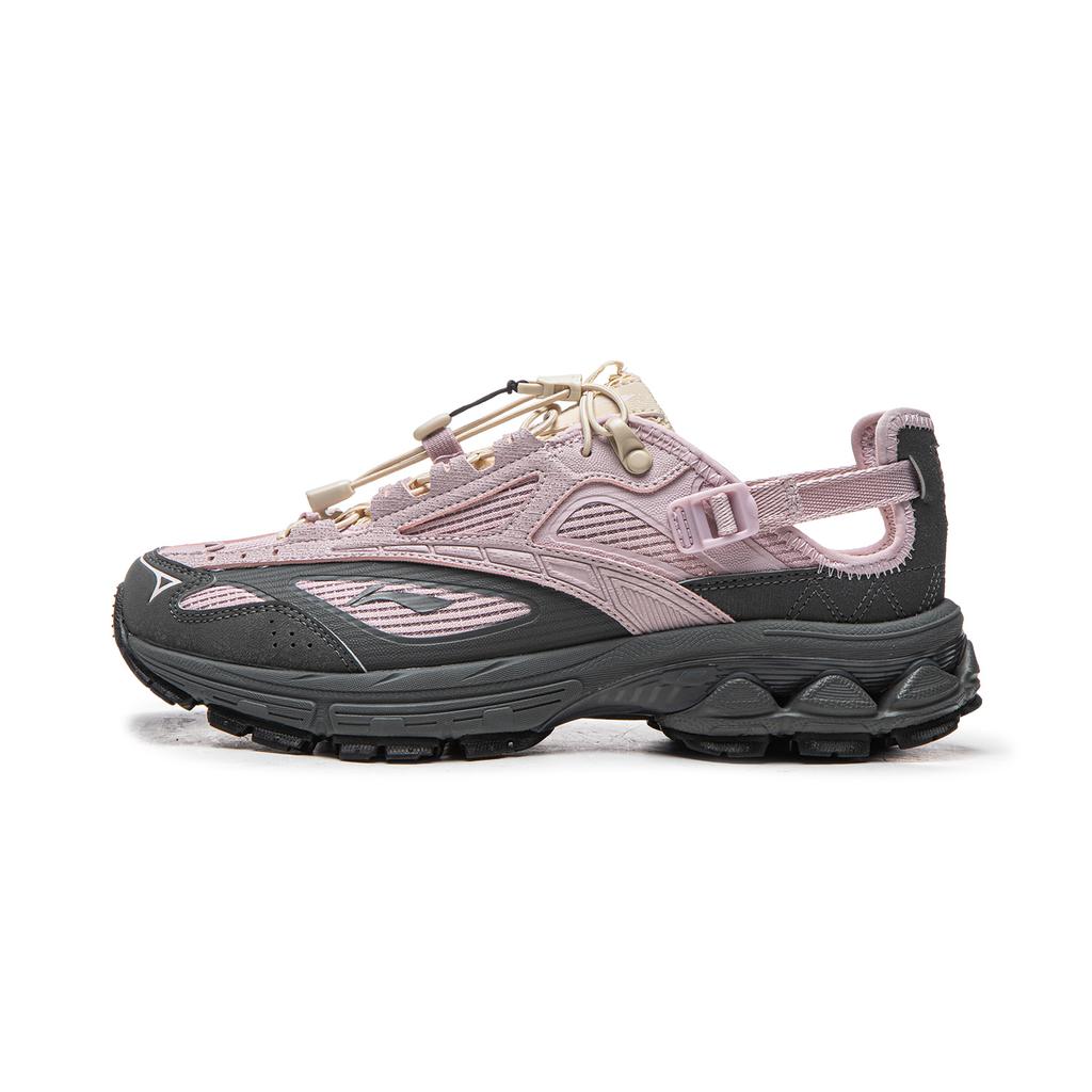 Li Ning Fuyao 2.0 Trail V3 Low top Casual Running Shoes Women's Pink Purple ARXW022-4