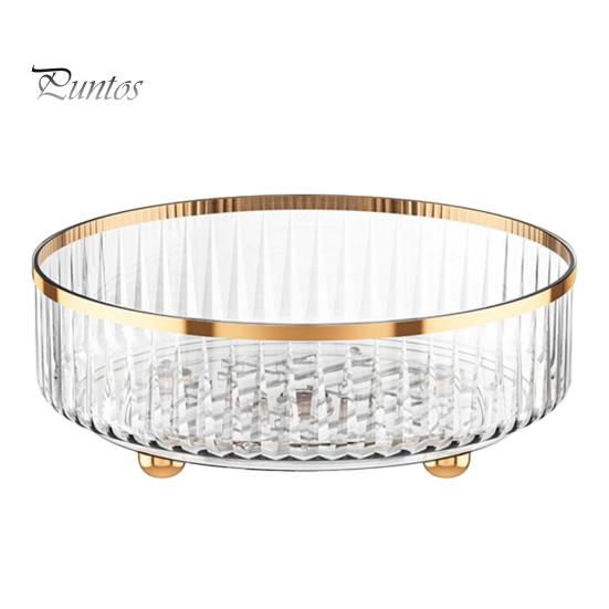 360-graders roterende krydderhylle oppbevaringsbrett Stor kapasitet Sterkt bærende krydder Kosmetisk oppbevaringsbeholder Kjøkkenorganisator