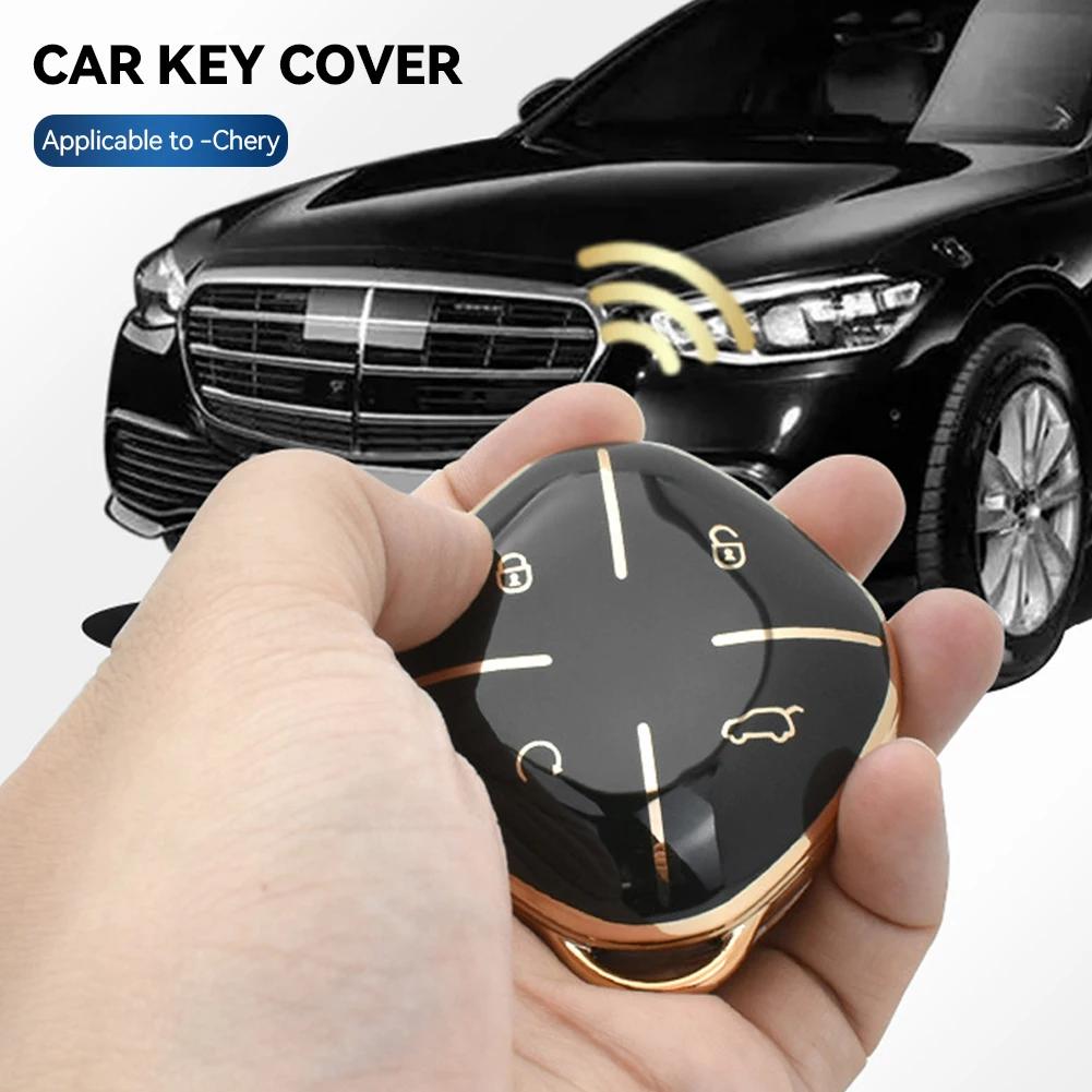 TPU Car Remote Key Cover Case for Chery Jetour Dashing X-1 Plus DTC IDM 2022 2023 Shell Accessories Protection