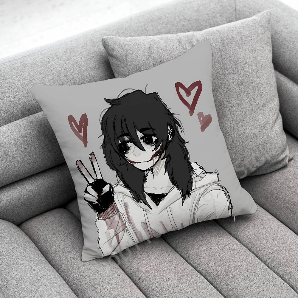 America Leggende Urbane J-Jeff The Killer Federa Cuscino Per 45*45cm 40cm 55cm 50cm 30cm Quadrato Federa Cuscino Auto