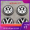 2026 Caliente Para VOLKSWAGEN VW 20 Piezas 56mm Tapacubos Centrales de Rueda de Coche Tapacubos de Llanta Para VW Volkswagen Jetta Bora Polo Gran Lavida Cross Lav