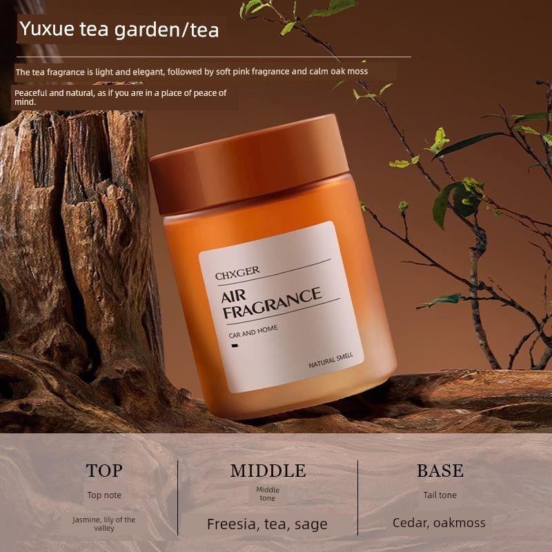 Car Interior Fragrance Solid Balm Hilton Rose Freesia Sage Tea Fragrance 2025 New Model