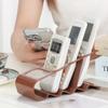 Four-Hole Air Conditioner Tv Remote Control Bracket 4-Grid Storage Rack Tv Air Conditioner Remote Control Bracket