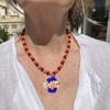 Sophisticated Freshwater Pearls Collar Necklace Adjustable Length Clavicle Chain Beaded Neckchain Ornament for Parties