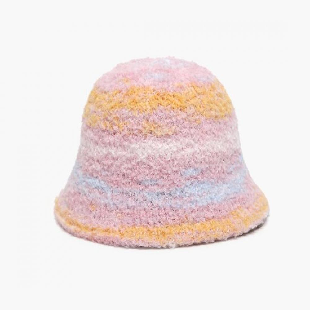 New Arrivals Open Run Winter Bucket Hat With Fur Trimming Wool