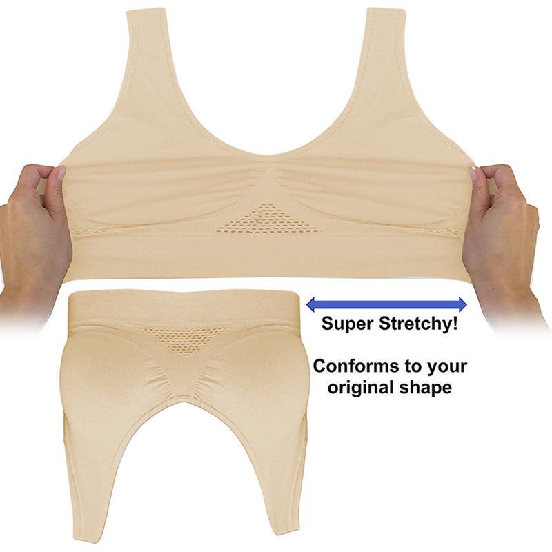 Super plus wireless sports bra Clearance