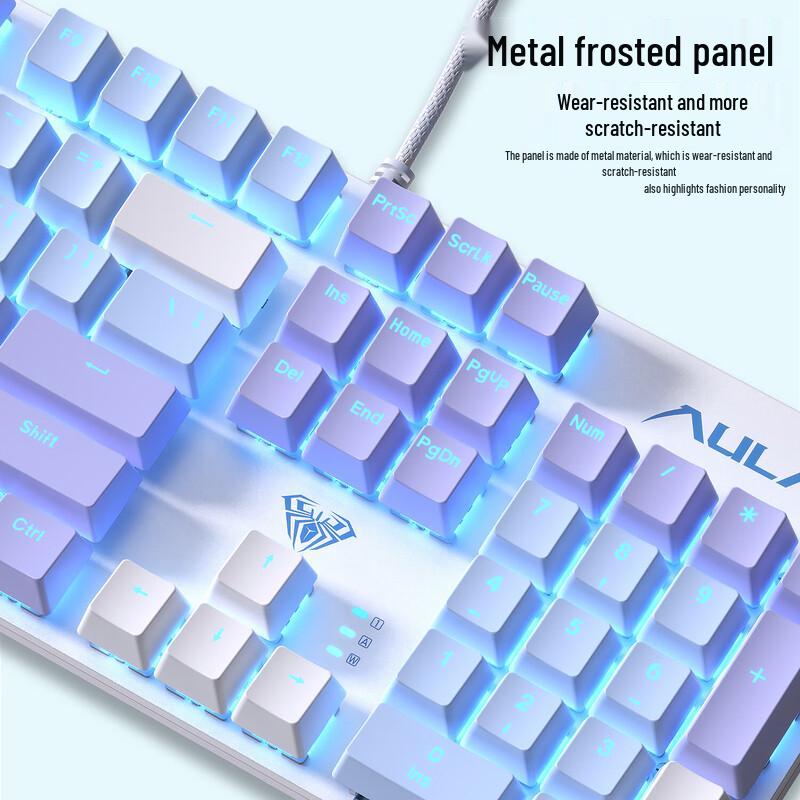 AULA F2068Pro Wired Hot-Swappable Mechanical Keyboard