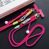 1Pcs Multi-Functional Adjustable Fancy Lanyard Simple Two-In-One Mobile Phone Lanyard Crossbody Strap Diy Wrist Short Rope