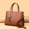Luxury Soft Leather Tote Bag for Women  Large Square Shoulder Bags