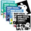 Baby Visual Stimulation Cards Montessori High Contrast Flash Card Infant Gift For Children Cognition Toy