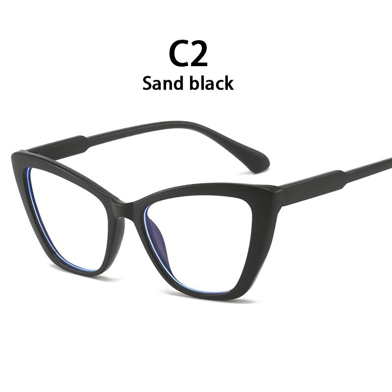 

Women s Anti Blue Light Rays Glasses Fashion Style Cat Eye Computer Goggles Big Glasses Frame Eyeglasses Vision Care Blue Light Blocking Eyewear