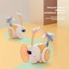 Pet toy for cats, a special boredom-relief gadget, remote-controlled smart automatic obstacle-avoiding electric cat teaser car