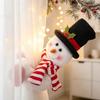 1PCS Christmas Curtain Clasp Santa Snowman Curtain Fixing Clasp Clips Window Decoration Scene Holiday Room Party Decoration