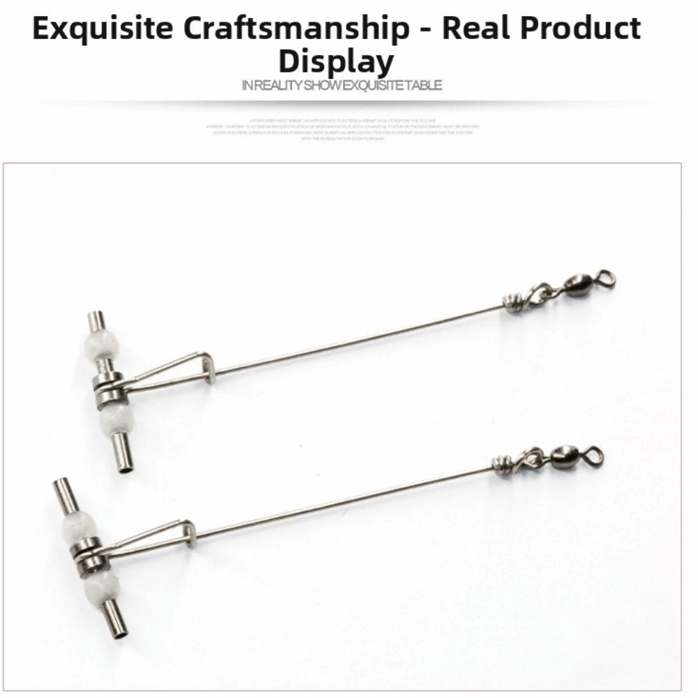 10pcs Barrel Design Lure Fishing Swivels Rolling Swivels Heavy Duty Swivels Fishing Lure