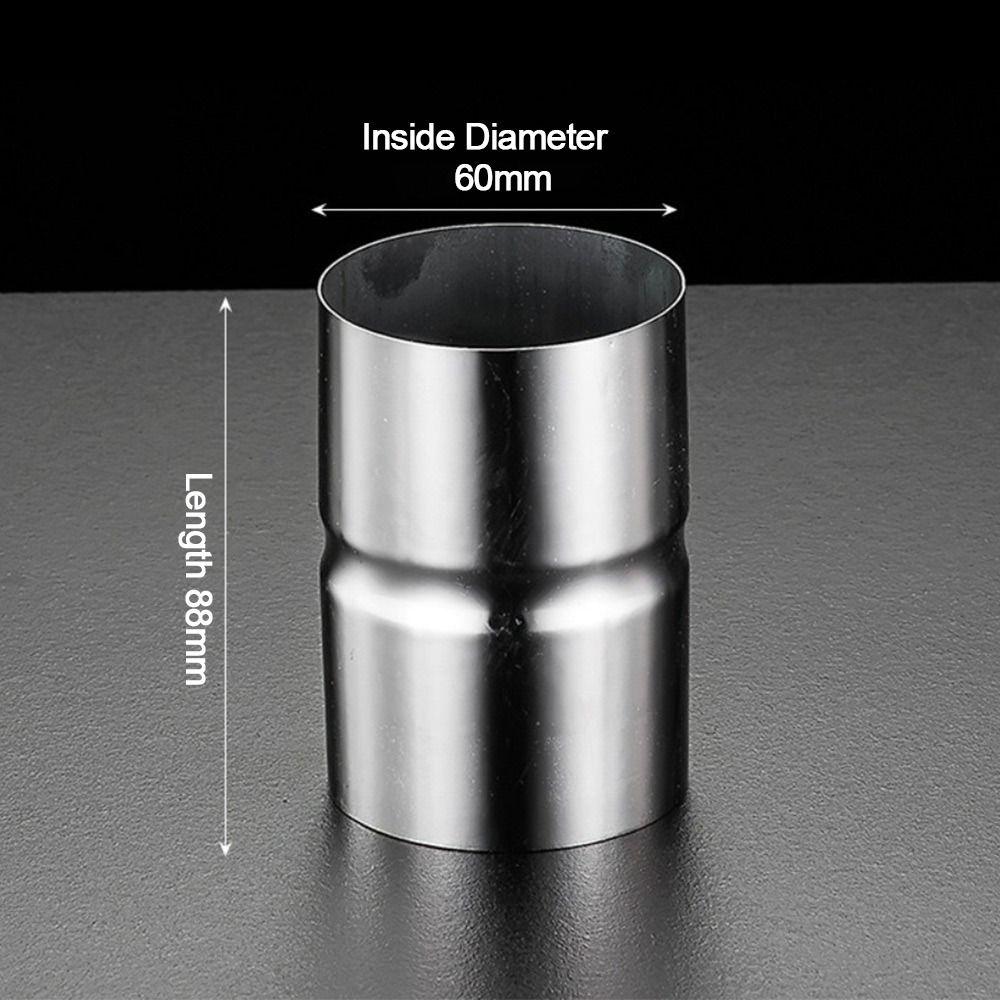 Edelstahlrohrverbindung Runder Kanalverbinder Neu Verlängern Verbindung