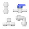 4-Minute to 2-Minute Quick Connect PE Ball Valve for Water Purifier