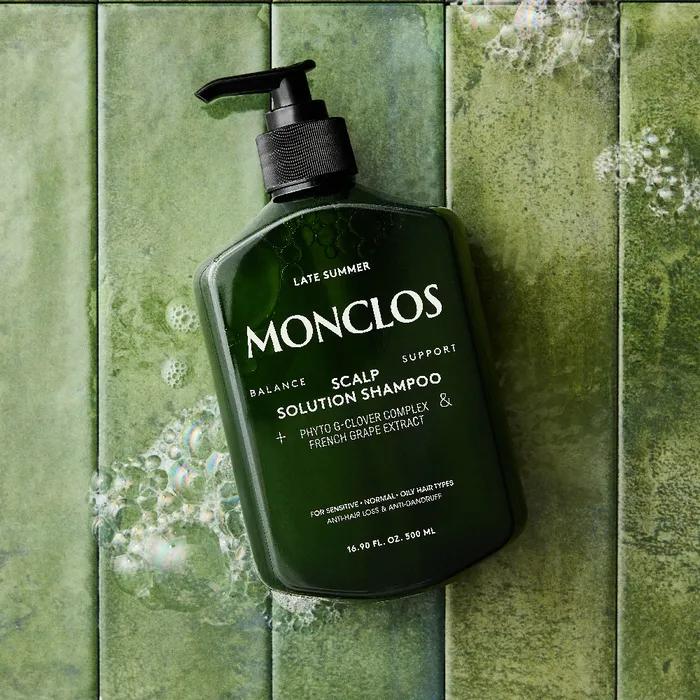 Monklos_[Haarausfalllinderung/fettige und empfindliche Kopfhaut] Kopfhautlösung Shampoo 500ml