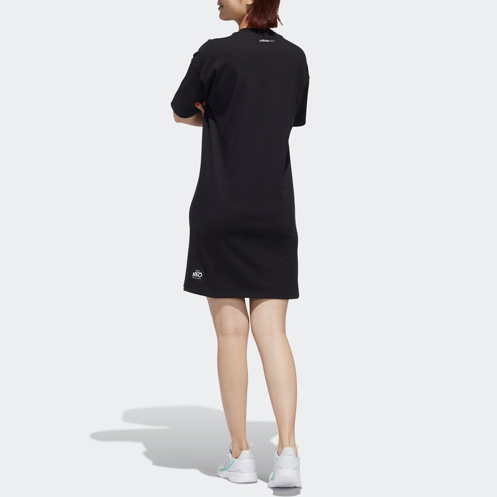 adidas Neo Short Sleeved Dress Women's Black GP5808