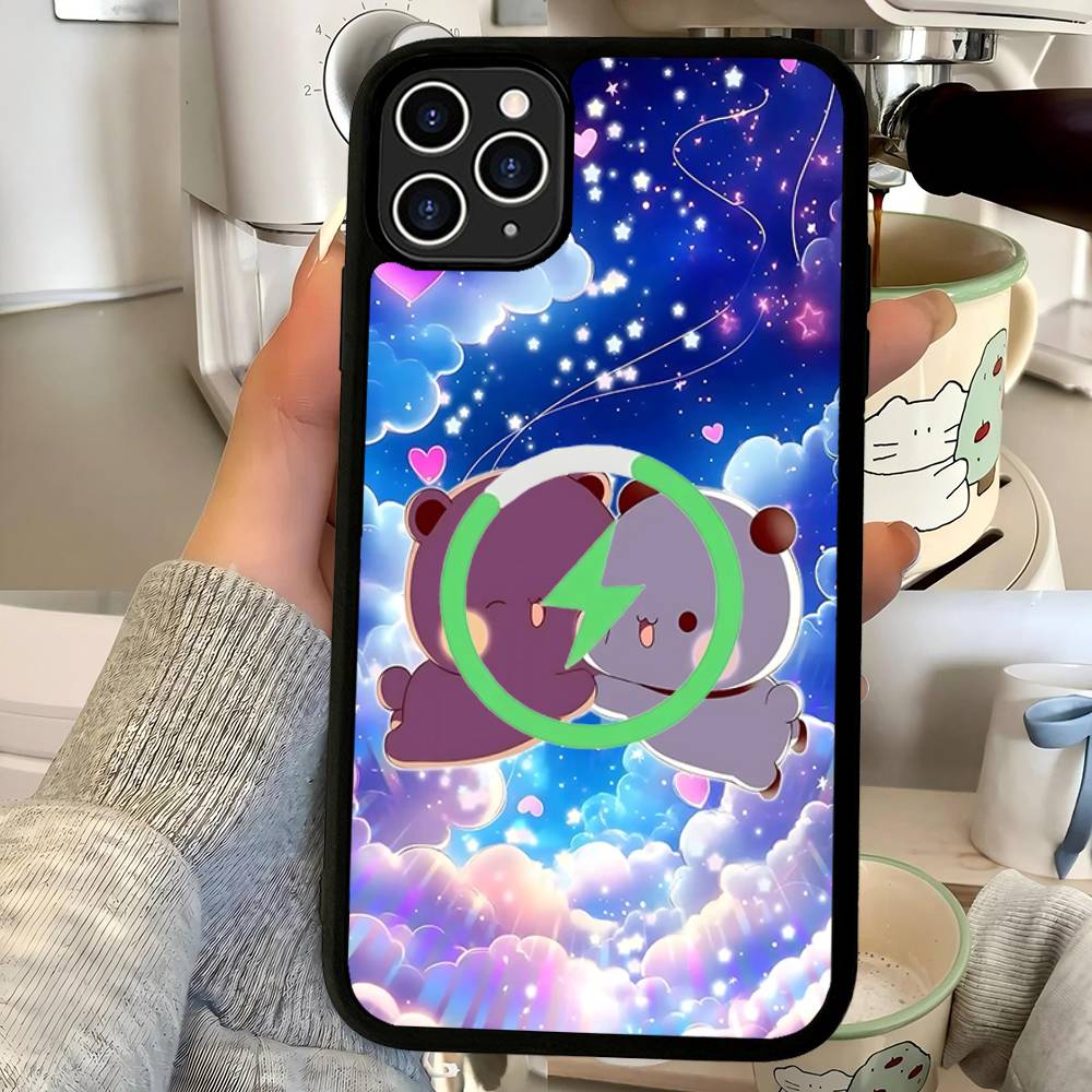 Cute BUBU DUDU Phone Case For IPhone 17 Air 16 15 14 13 12 11 Pro Max Plus For Magsafe Wireless Charge Cover