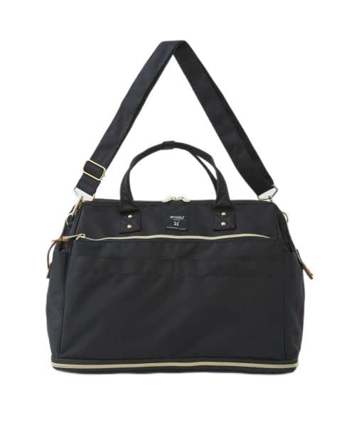 

Expandable Boston A4 CROSS BOTTLE Black [Anello] 2-way Bag, size, Water-repellent/Multi-storage, ATC3333Z, чорний